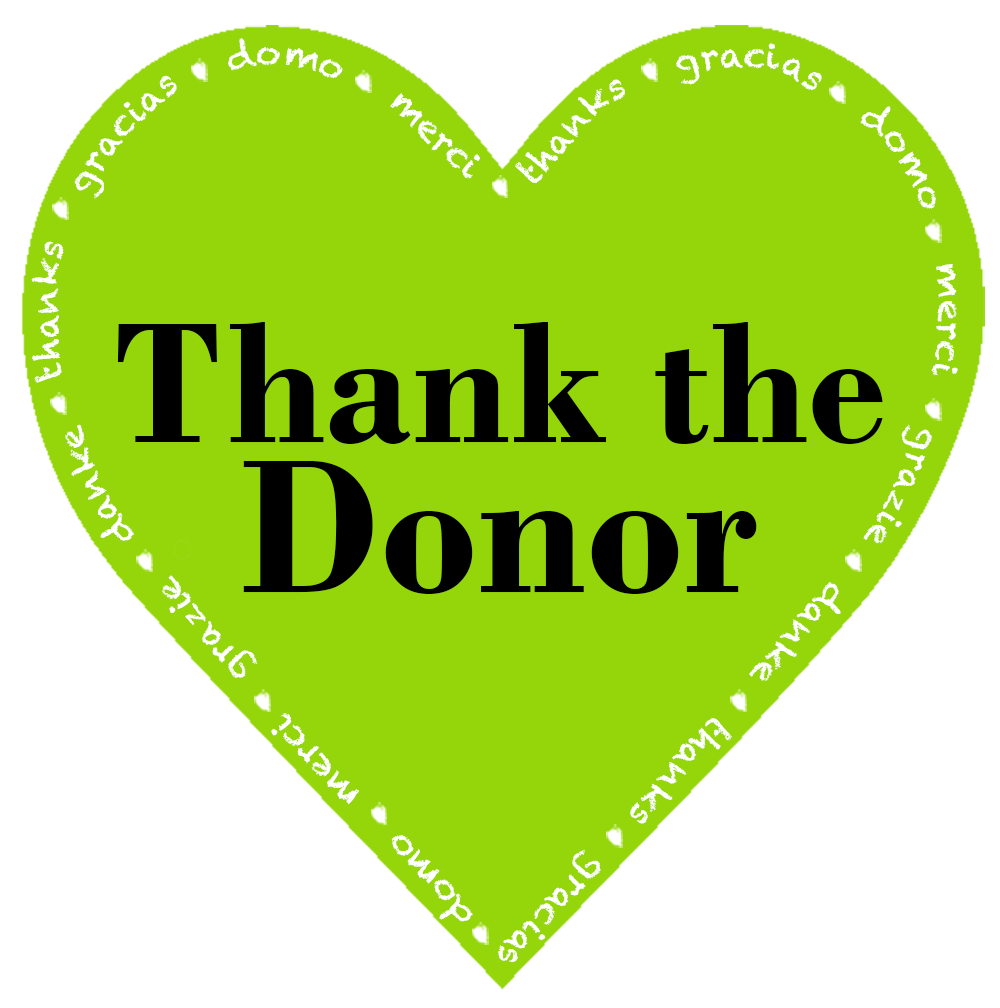 Thank the Donor logo