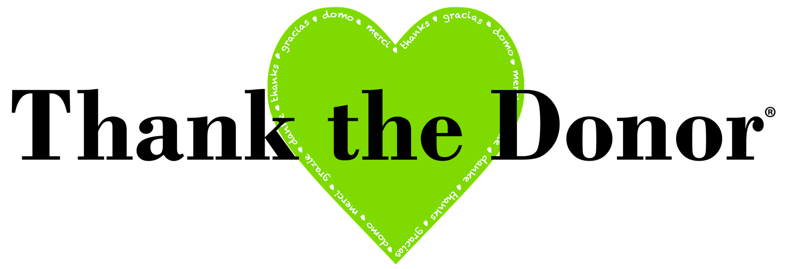 Thank the Donor Logo